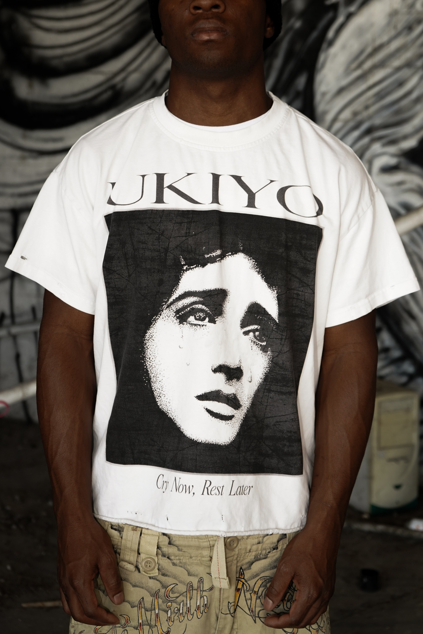 "Cry Now, Rest Later" Tee